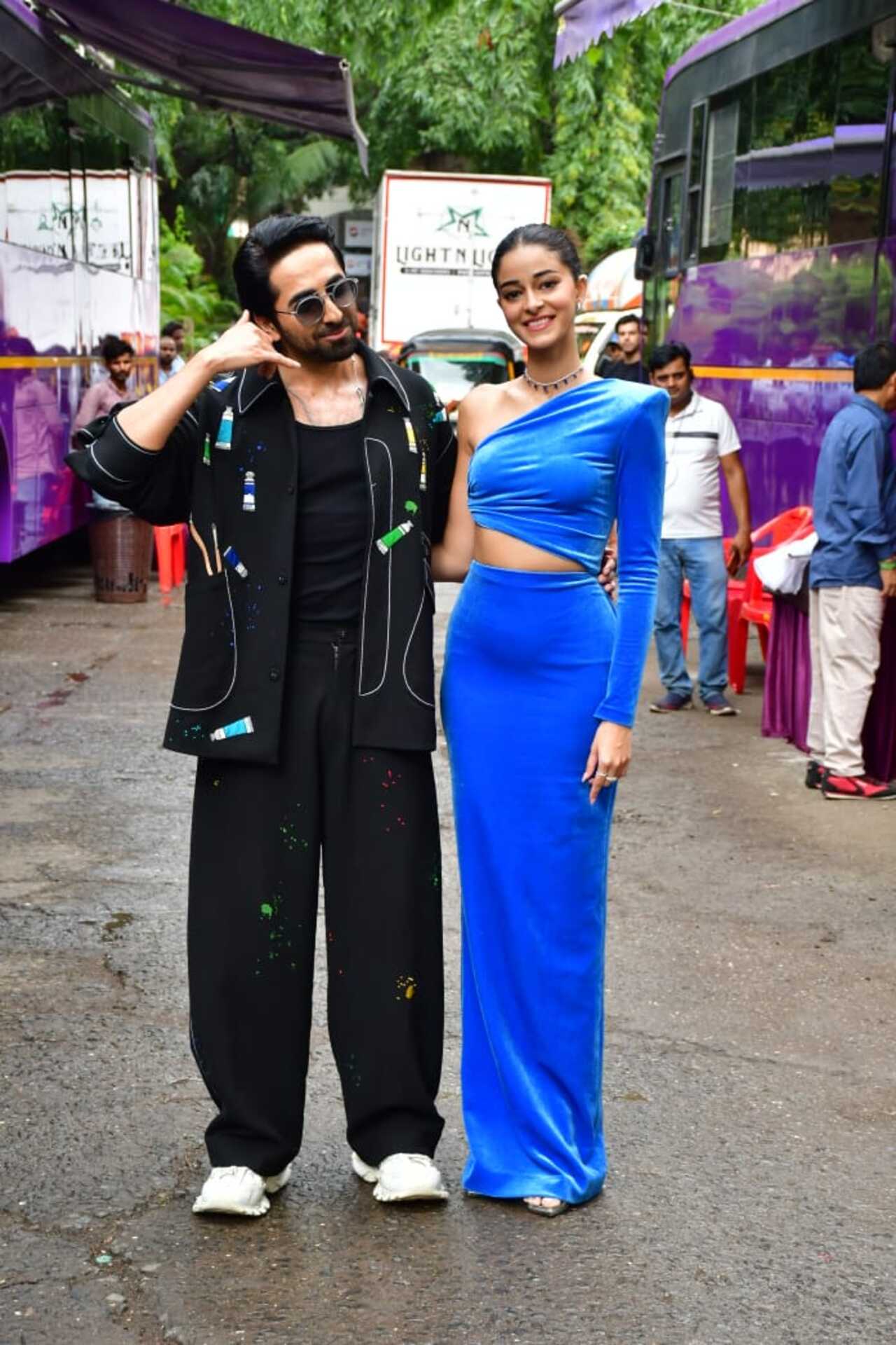 Ayushmann Khurrana and Ananya Panday promoted Dream Girl 2 in the city